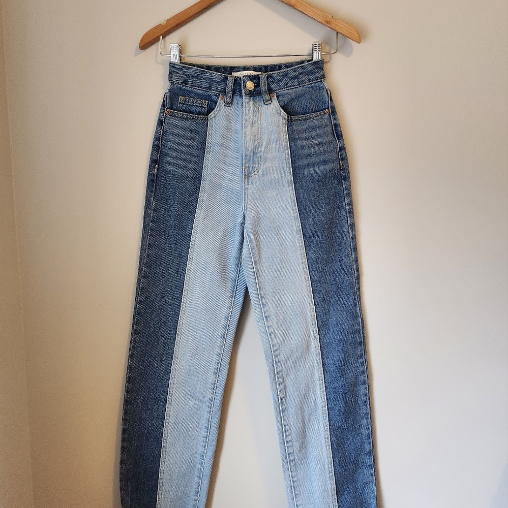 Pacsun 90s Boyfriend Mismatched Jeans